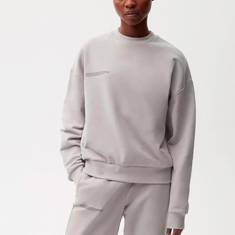 Pangaia Womens 365 Midweight Cotton Crew Neck Sweatshirt - Picture 1 of 8